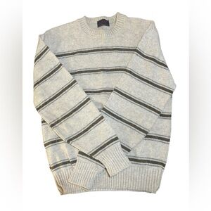 Men’s Vintage Striped Crewneck Sweater by J. Todd
